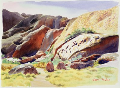 Aspects of Uluru (Ayers Rock), Australia by Robert Tyndall